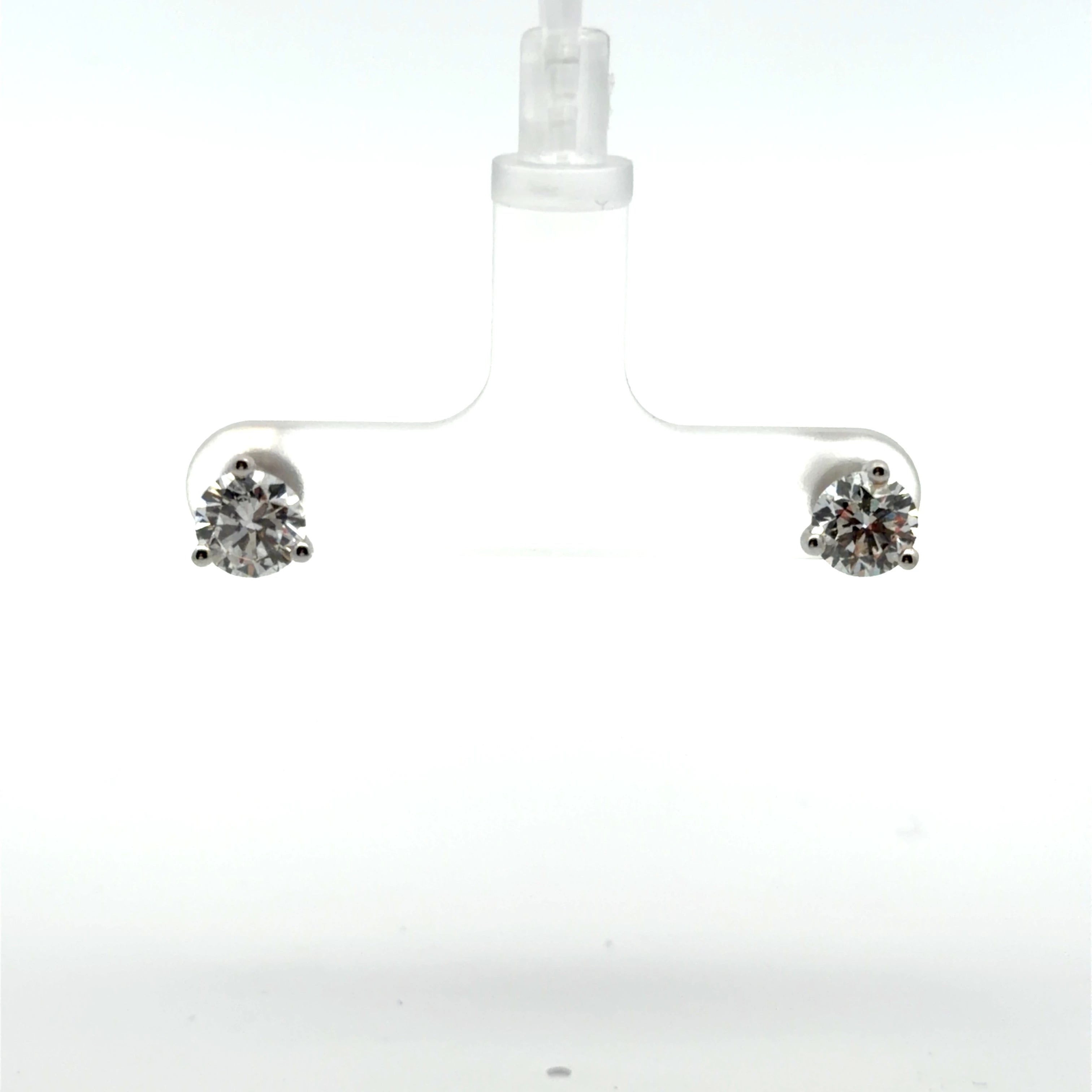 Lab Diamond Stud Earrings