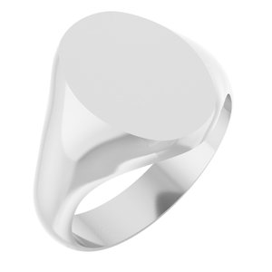 Oval Signet Ring (Style 5543)