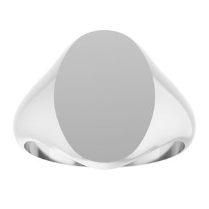 Oval Signet Ring (Style 5543)