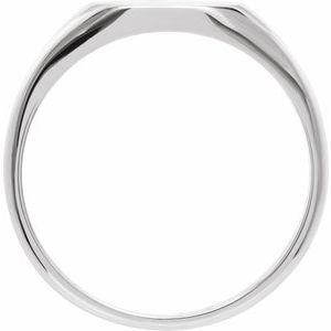 Round Signet Ring (Style 57836)