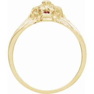 Lion Head Ring