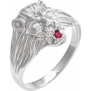 Lion Head Ring