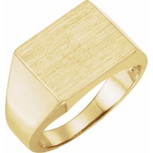 Square Signet Ring