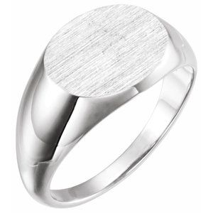 Oval Signet Ring