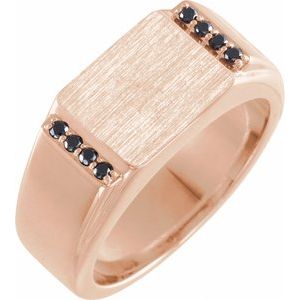 Rectangle Signet Ring (Style 9859)