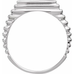Rectangle Signet Ring