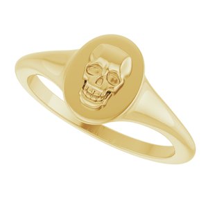 Skull Signet Ring