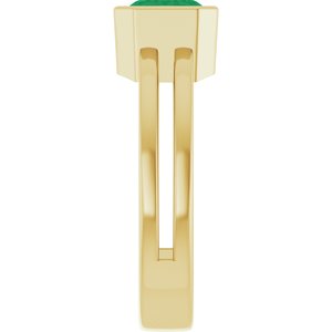 Bezel-Set Solitaire Ring (Style 72399)