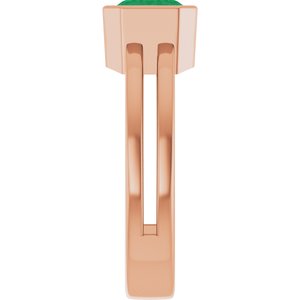 Bezel-Set Solitaire Ring (Style 72399)