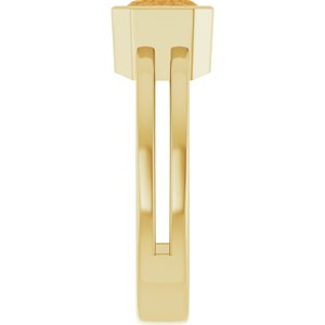 Bezel-Set Solitaire Ring (Style 72399)