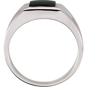 Bezel-Set Cabochon Ring
