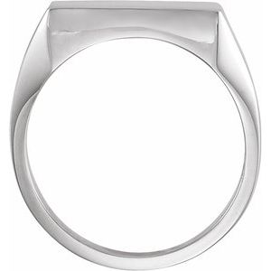 Square Signet Ring (Style 9591)