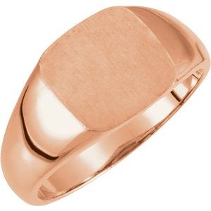 Square Signet Ring (Style 5759)