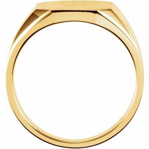 Octagon Signet Ring (Style 5669)