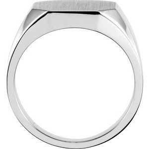 Octagon Signet Ring (Style 9128)