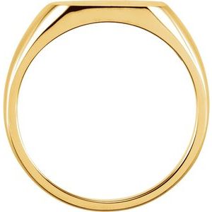 Square Signet Ring (Style 5759)