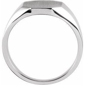 Octagon Signet Ring (Style 5760)
