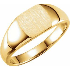 Square Signet Ring (Style 5759)