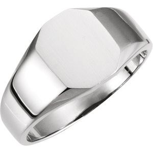 Octagon Signet Ring (Style 5760)