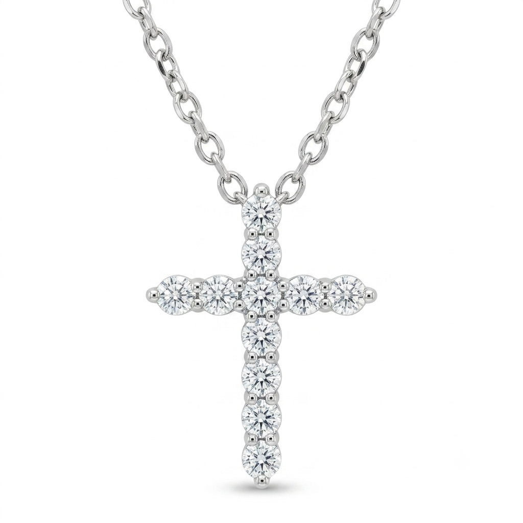 Diamond Cross Pendant 0.33ct