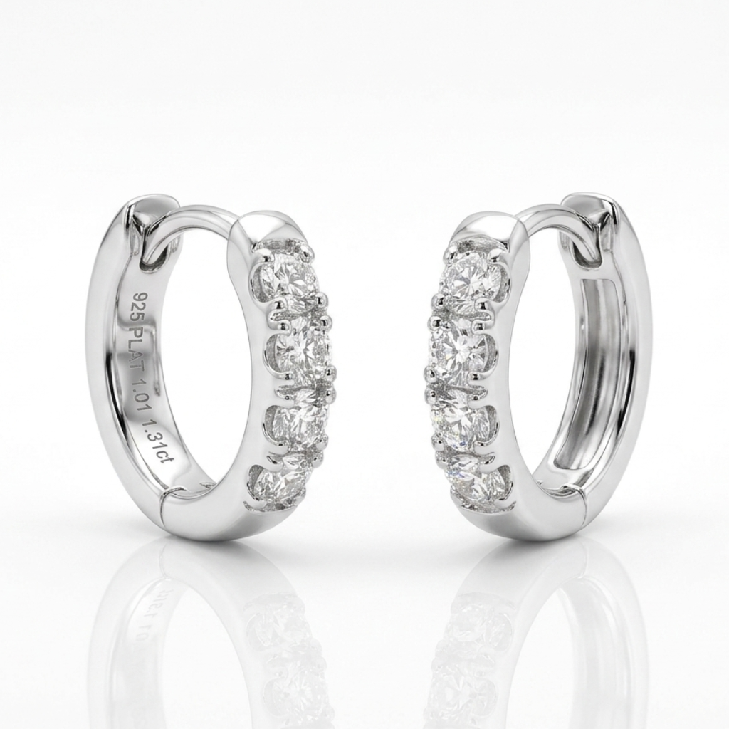 Huggie Earrings 0.33ct