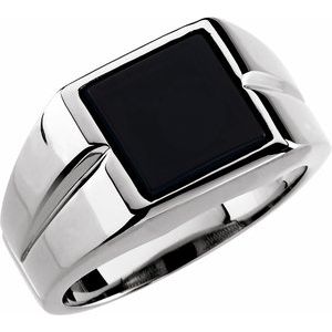 Bezel-Set Cabochon Ring