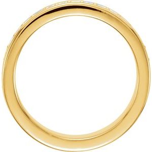 Natural Diamond Comfort-Fit Band
