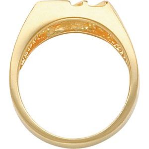 Accented Signet Ring