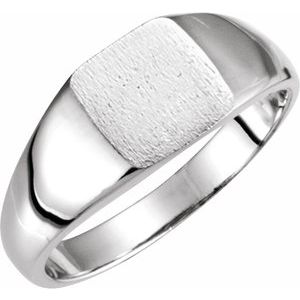 Square Signet Ring (Style 5759)
