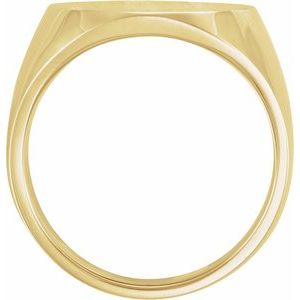 Oval Signet Ring
