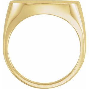 Square Signet Ring (Style 9601)