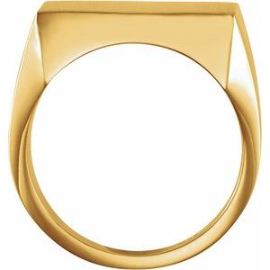 Square Signet Ring (Style 9591)