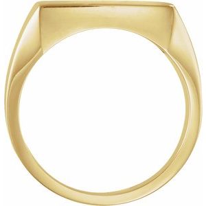 Square Signet Ring (Style 9602)