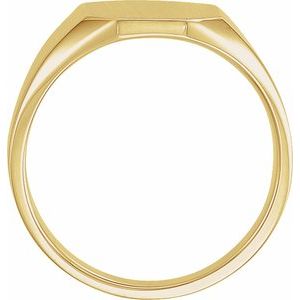 Octagon Signet Ring (Style 5669)