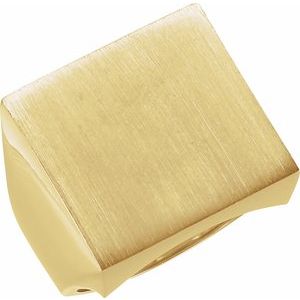 Square Signet Ring (Style 9591)