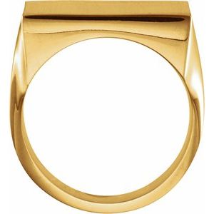 Square Signet Ring (Style 9591)