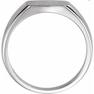 Square Signet Ring (Style 5759)