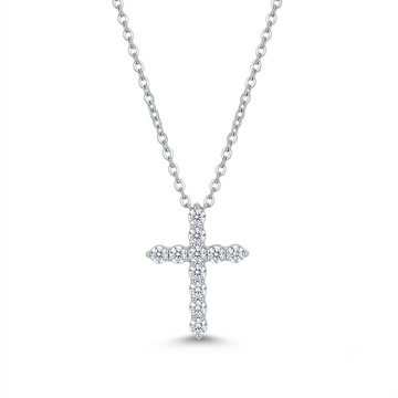Diamond Cross Pendant 0.50ct