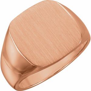 Square Signet Ring (Style 9601)
