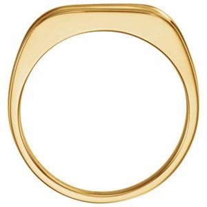 Grooved Bar Ring (Style 9614)