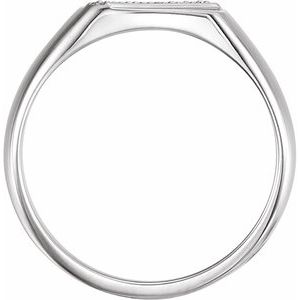 Square Signet Ring (Style 9831)