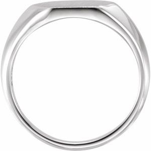 Geometric Signet Ring (Style 51554)