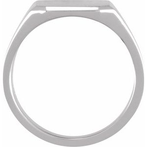 Octagon Signet Ring (Style 9453)