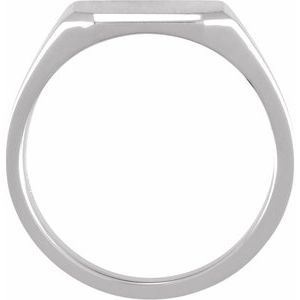 Octagon Signet Ring (Style 9453)