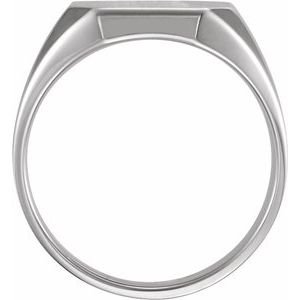 Octagon Signet Ring