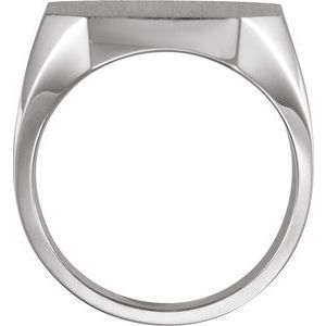 Octagon Signet Ring