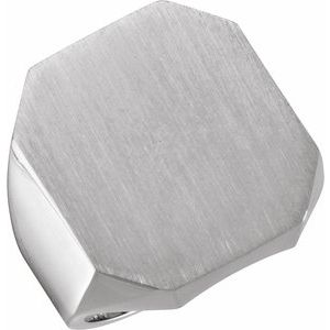 Octagon Signet Ring