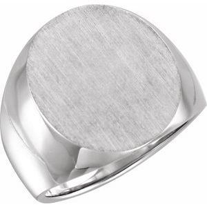 Oval Signet Ring