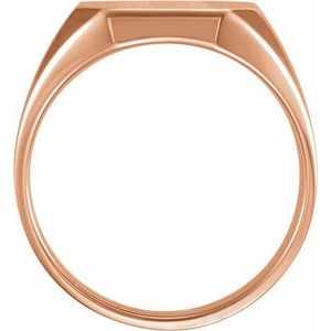 Octagon Signet Ring