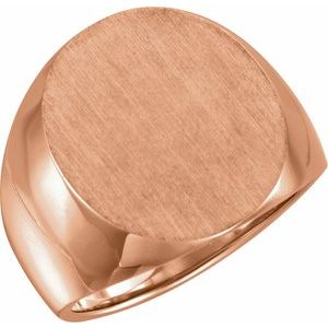 Oval Signet Ring